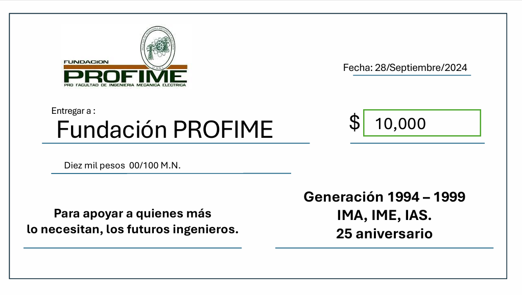 Cheque Generación 1994-1999