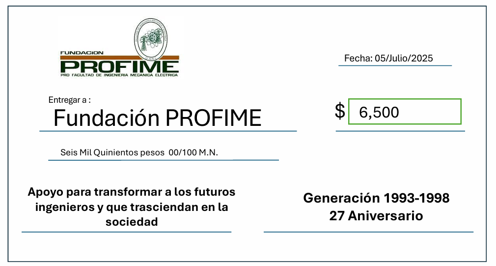 Cheque Generación 1993-1998